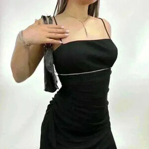 90s chiffon stoned Prom/ homecoming  Dress